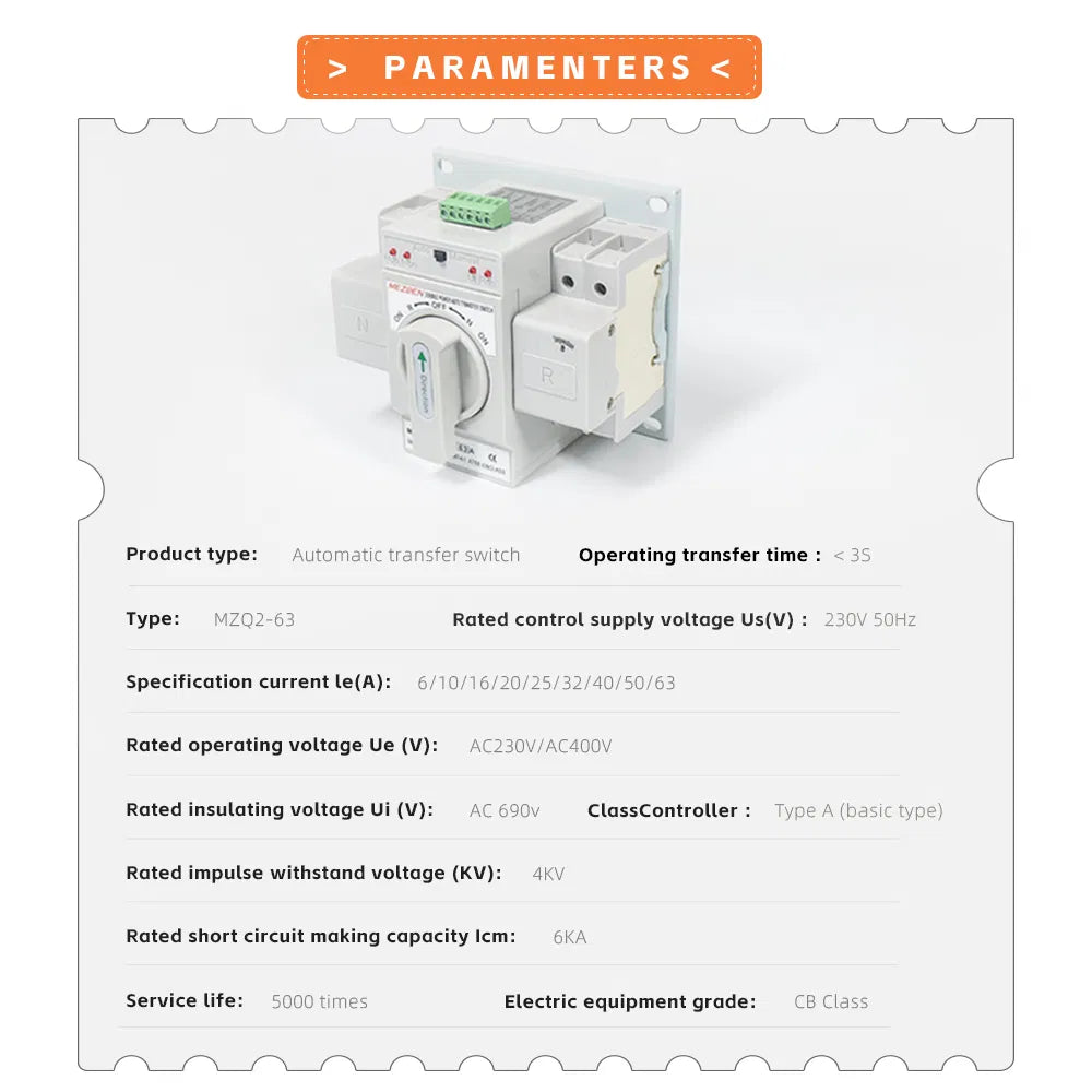 Smart Generator Transfer Switch