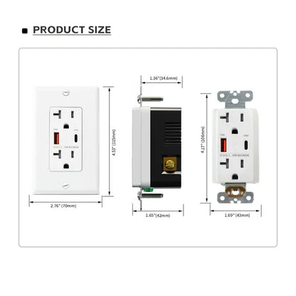Fast Charging 20A Socket
