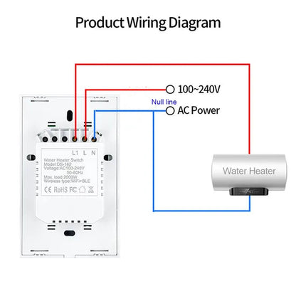 Smart WiFi Heater Switch